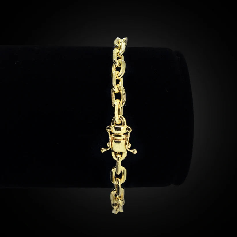 Pulseira Malha Elos de Cadeado