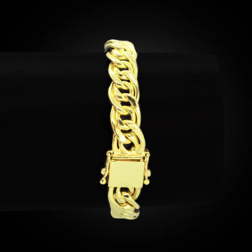 Pulseira Malha Cubana 10mm