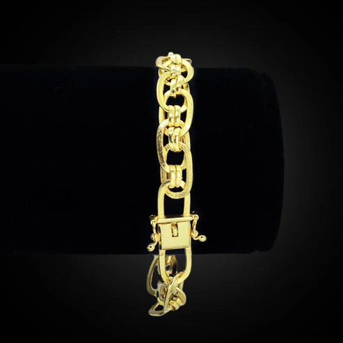 Pulseira Malha Dupla Grumet 10mm