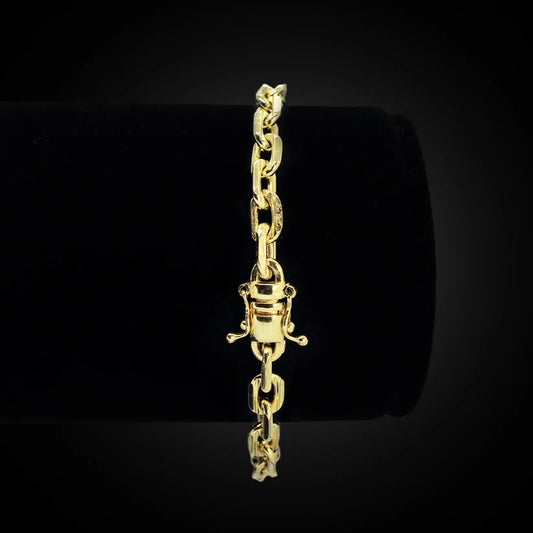 Pulseira Malha Elos de Cadeado