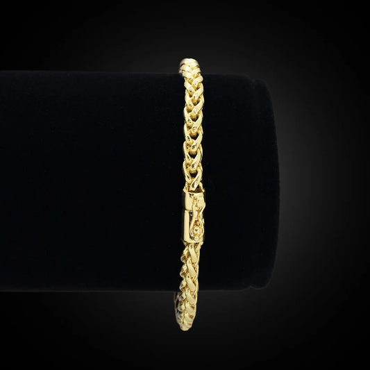 Pulseira Malha Bizantina 6mm